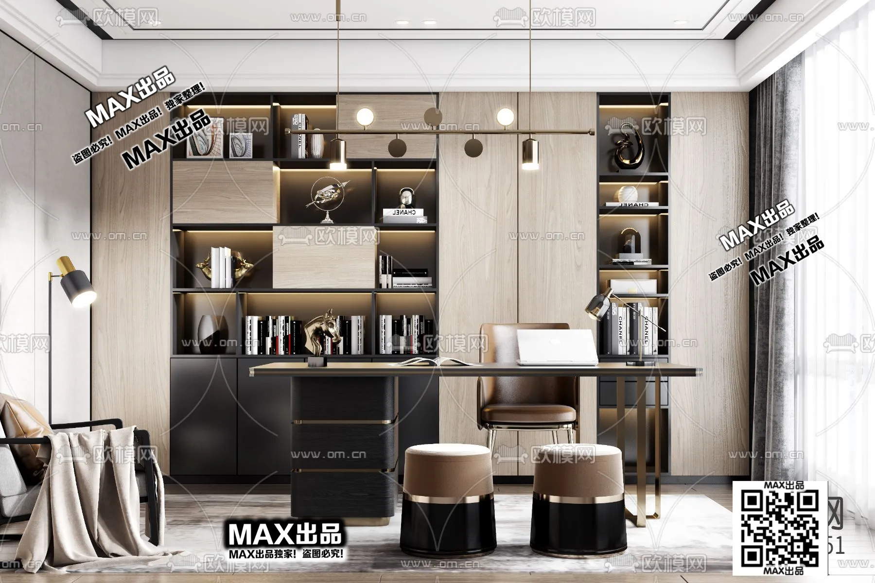 3DS MAX SCENES – LIVING ROOM – 289