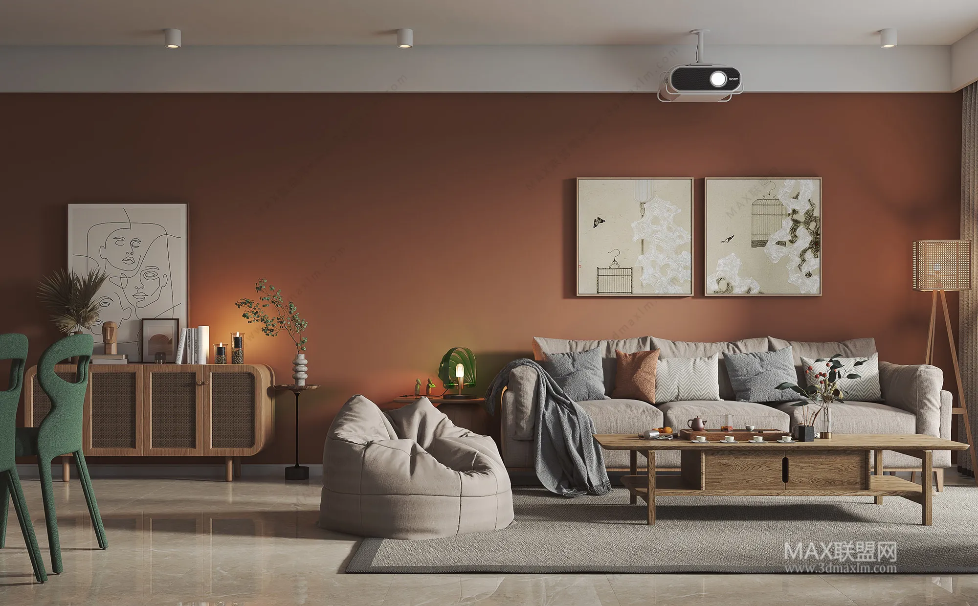 Living Room – 3D66 – 120