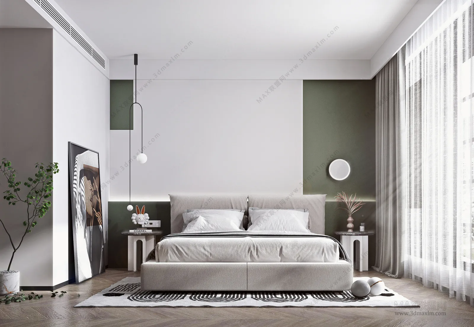 Bedroom – 3D66 – 004
