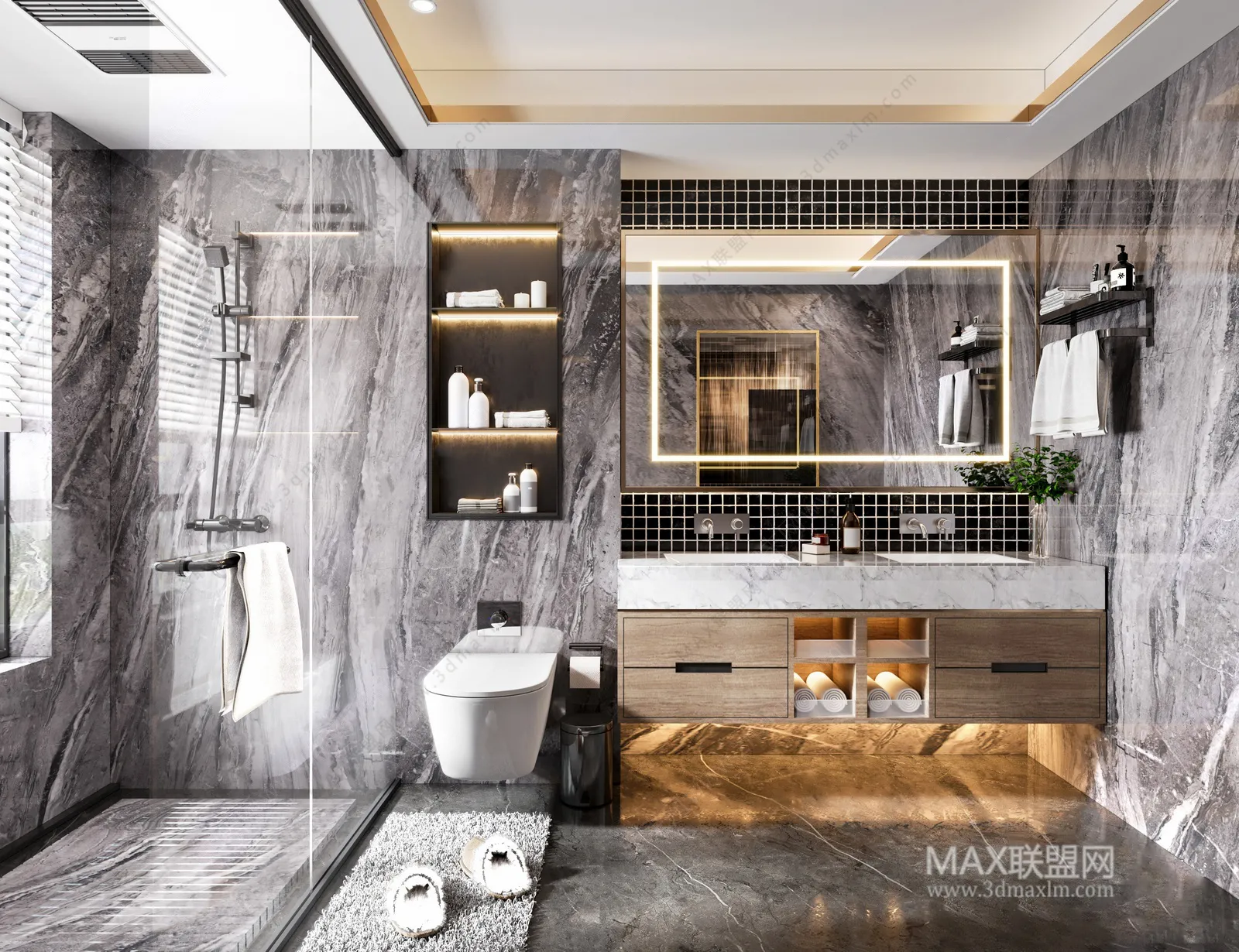 Bathroom – Interior Design – Modern Design – 002