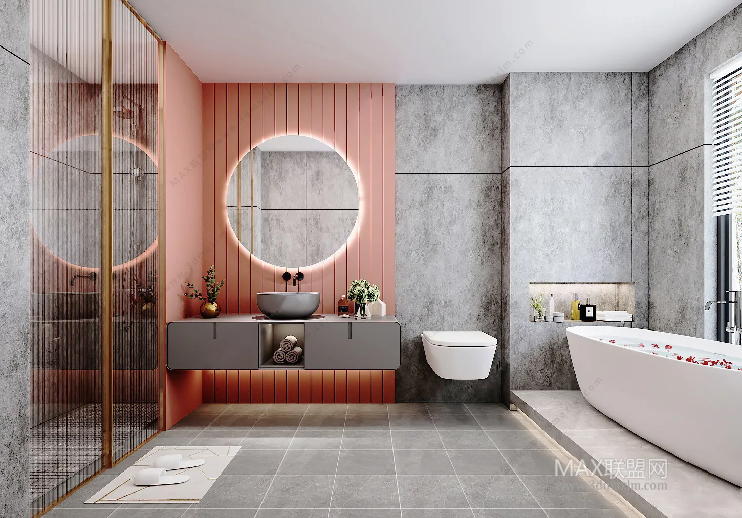 Bathroom – Interior Design – Modern Design – 003