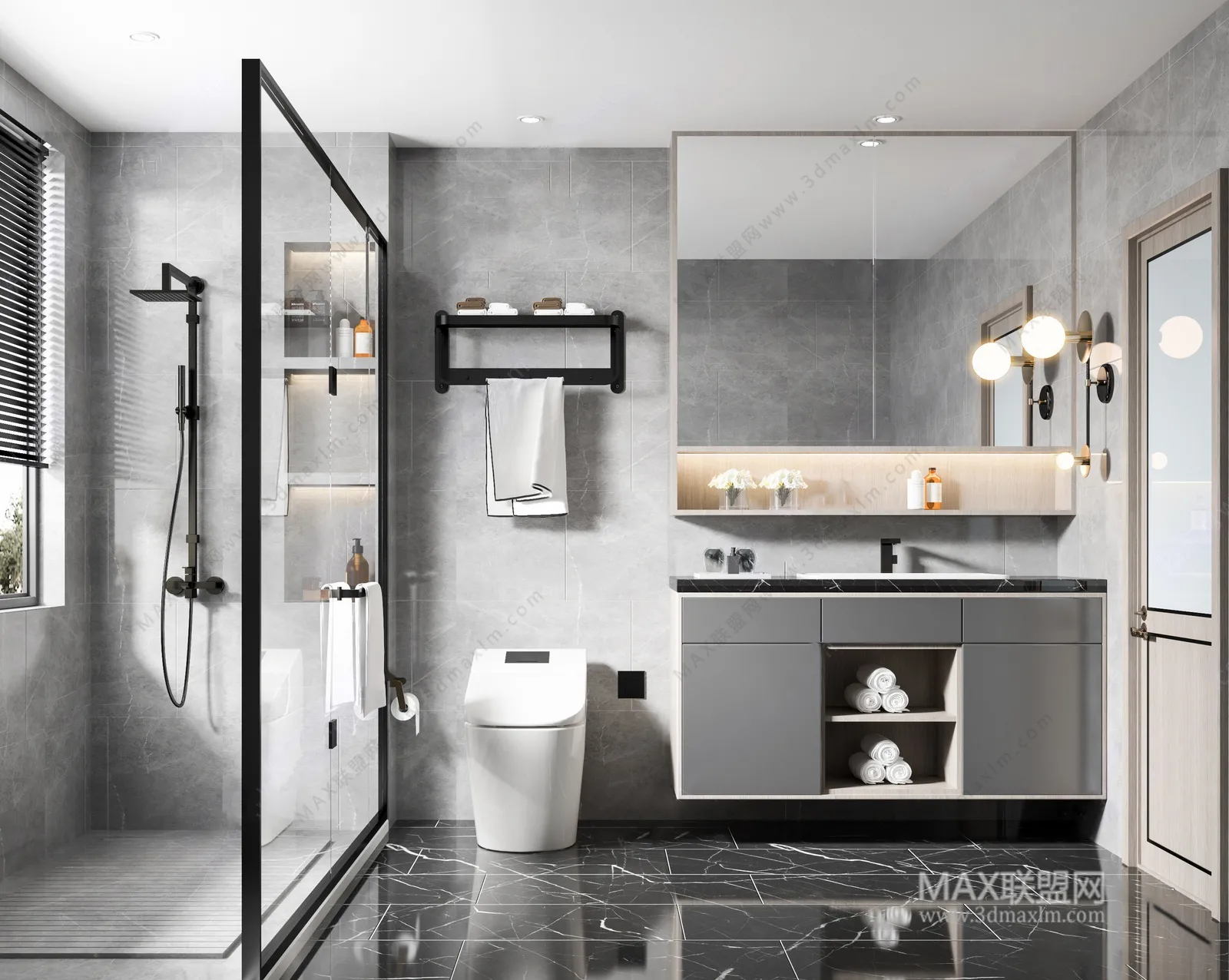 Bathroom – Interior Design – Modern Design – 004