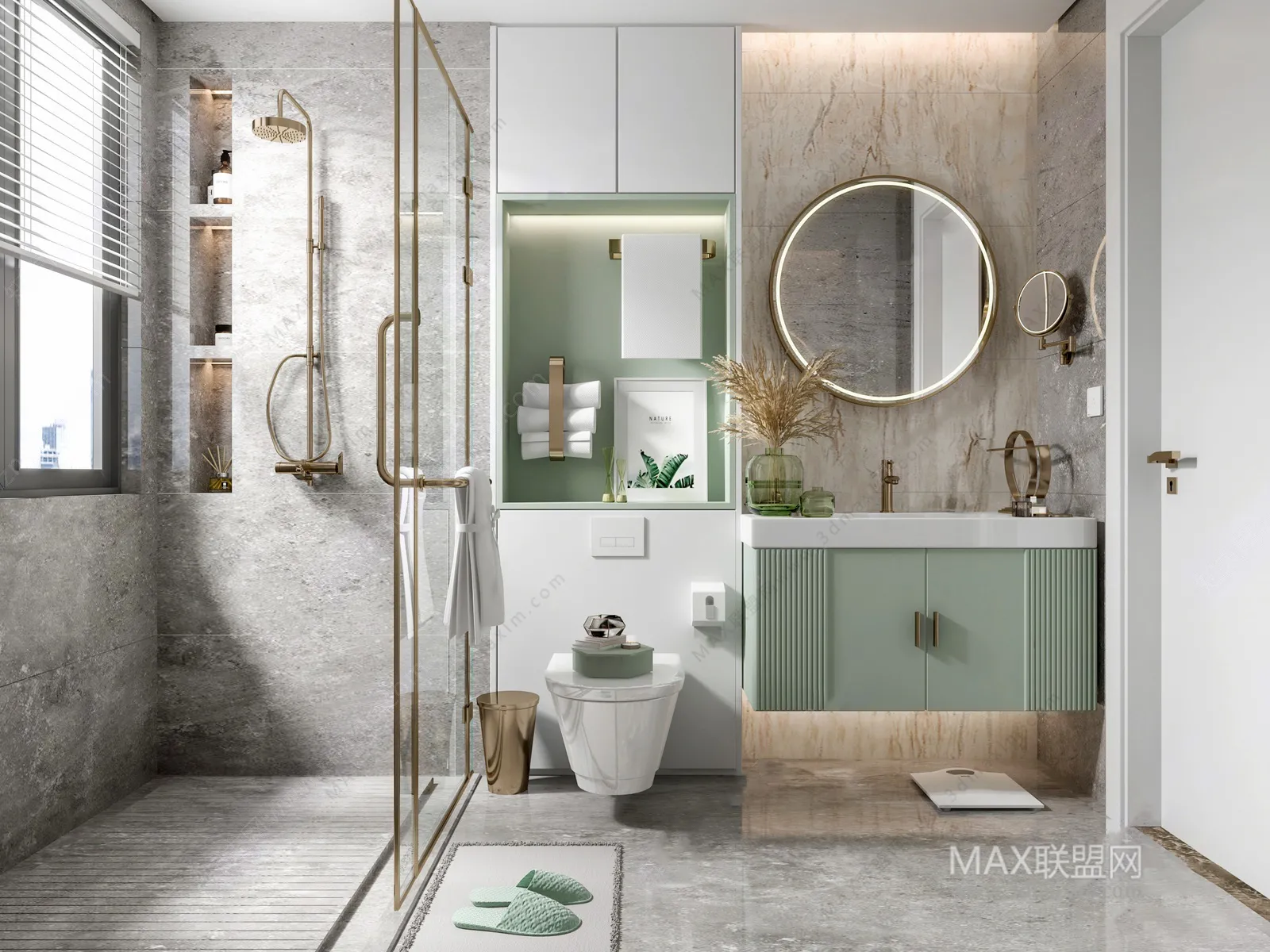 Bathroom – Interior Design – Modern Design – 005