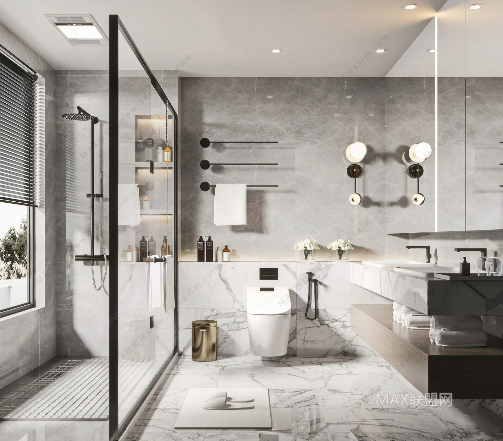 Bathroom – Interior Design – Modern Design – 006