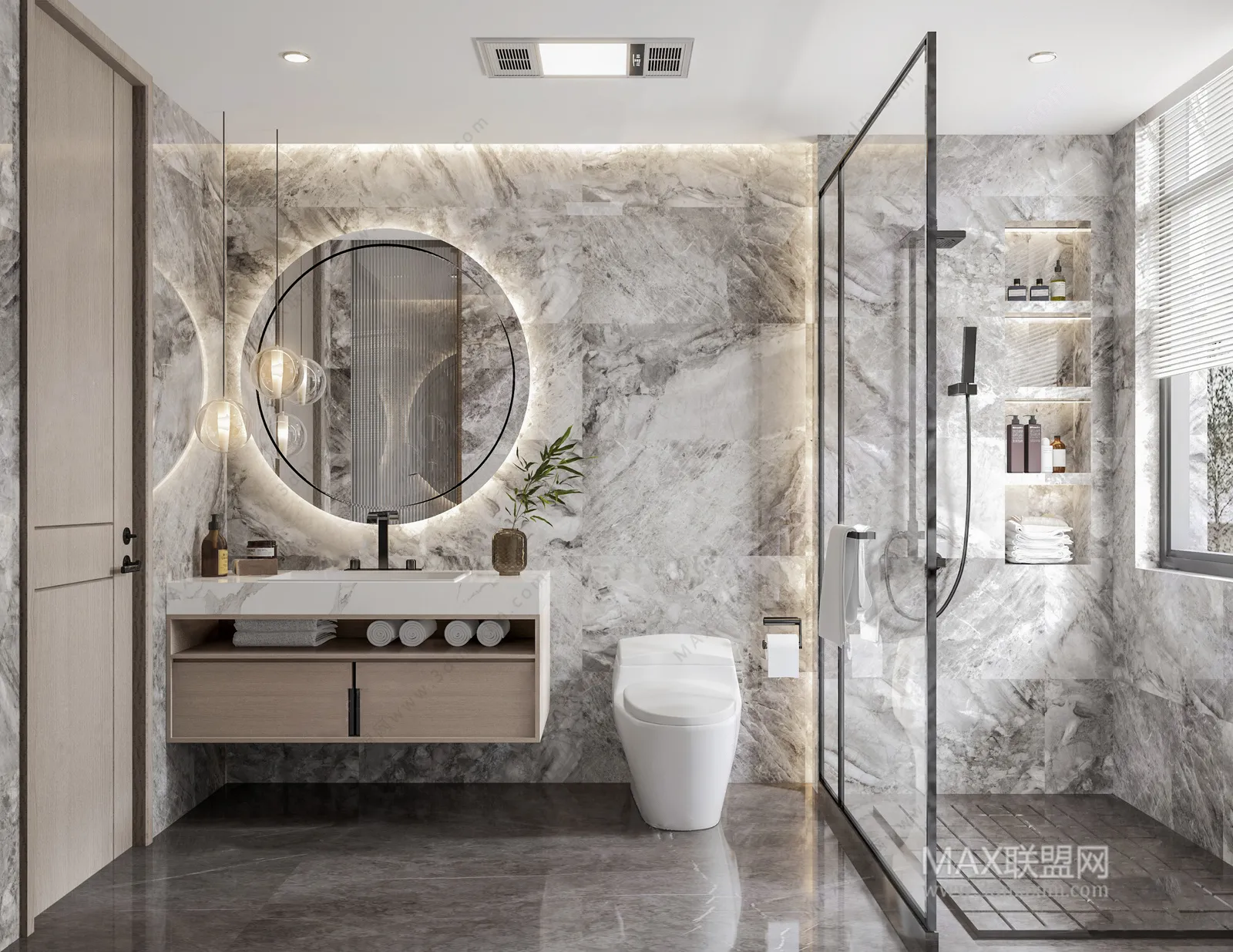 Bathroom – Interior Design – Modern Design – 007