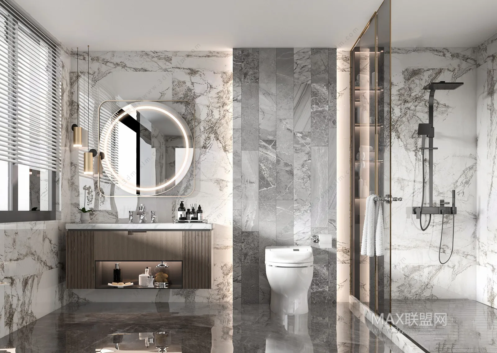 Bathroom – Interior Design – Modern Design – 009