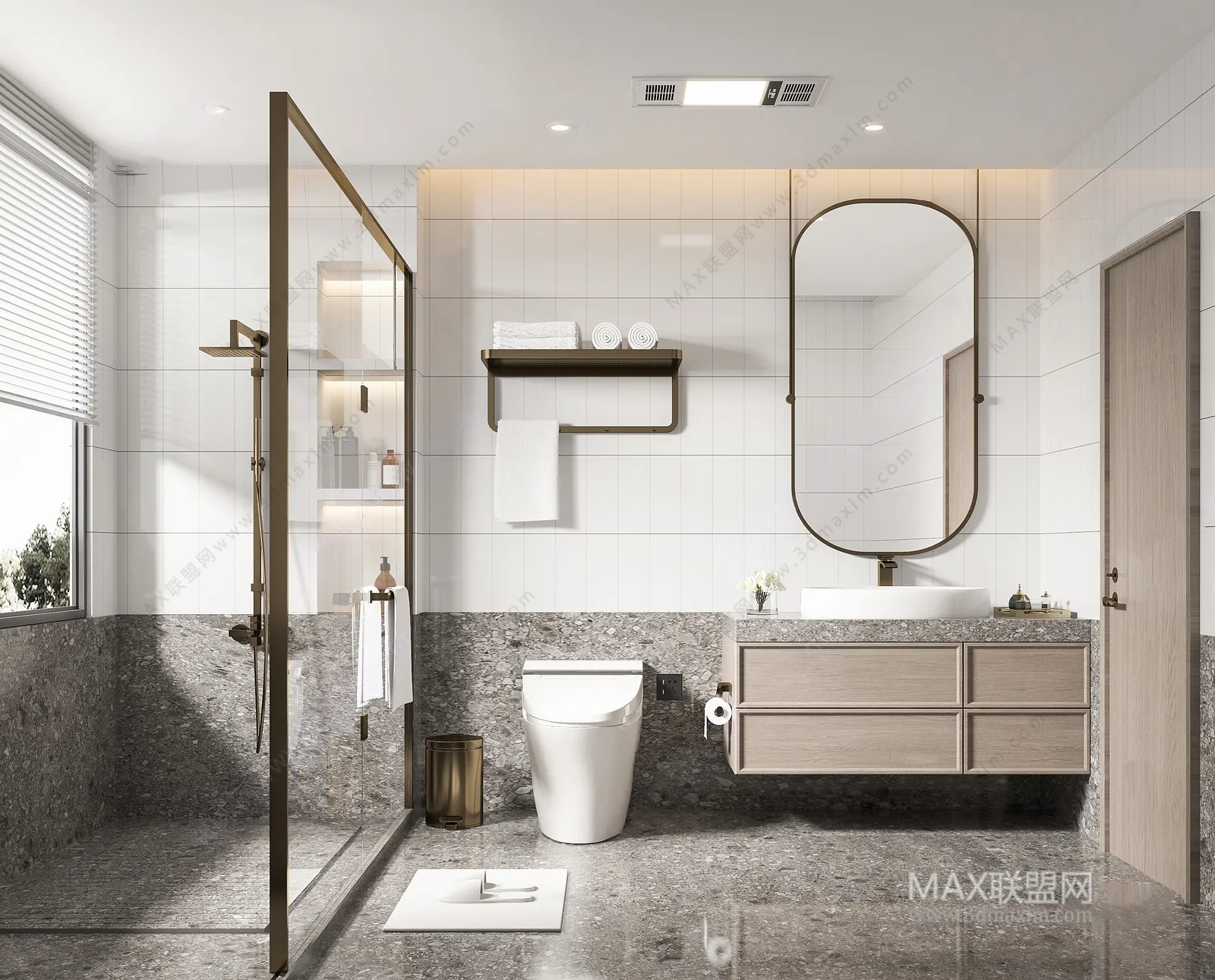 Bathroom – Interior Design – Modern Design – 011