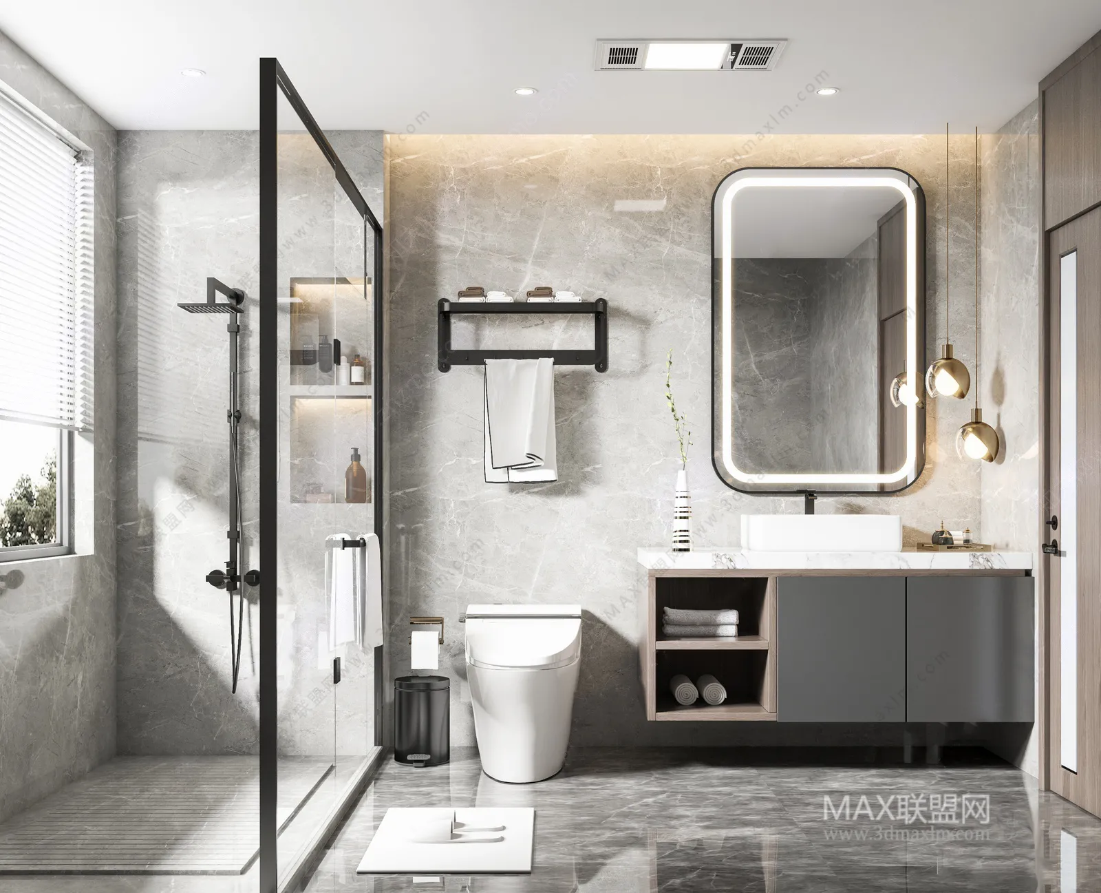 Bathroom – Interior Design – Modern Design – 012