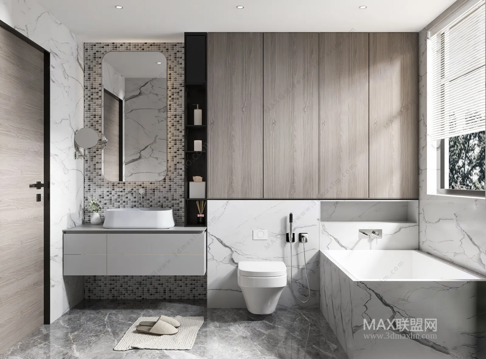 Bathroom – Interior Design – Modern Design – 014