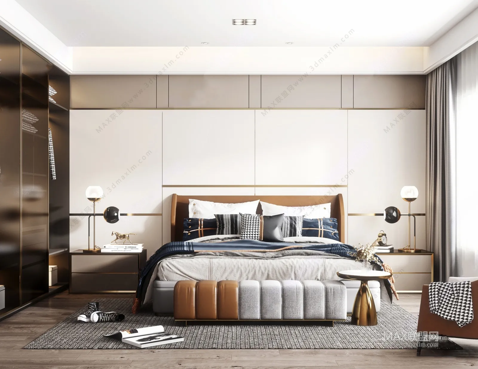 Bedroom – Interior Design – Modern Design – 001
