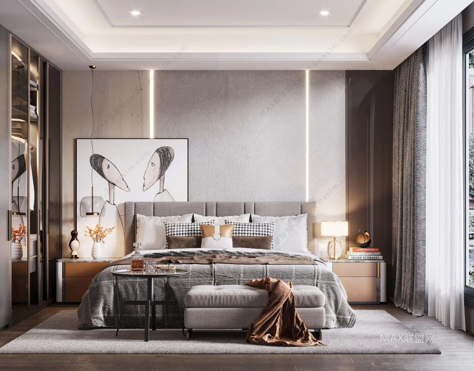 Bedroom – Interior Design – Modern Design – 004