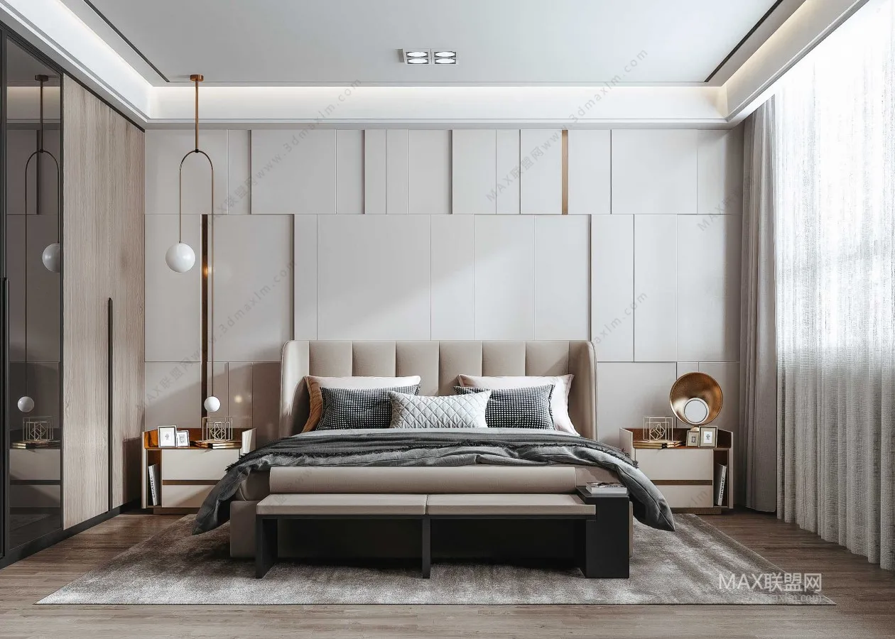 Bedroom – Interior Design – Modern Design – 014