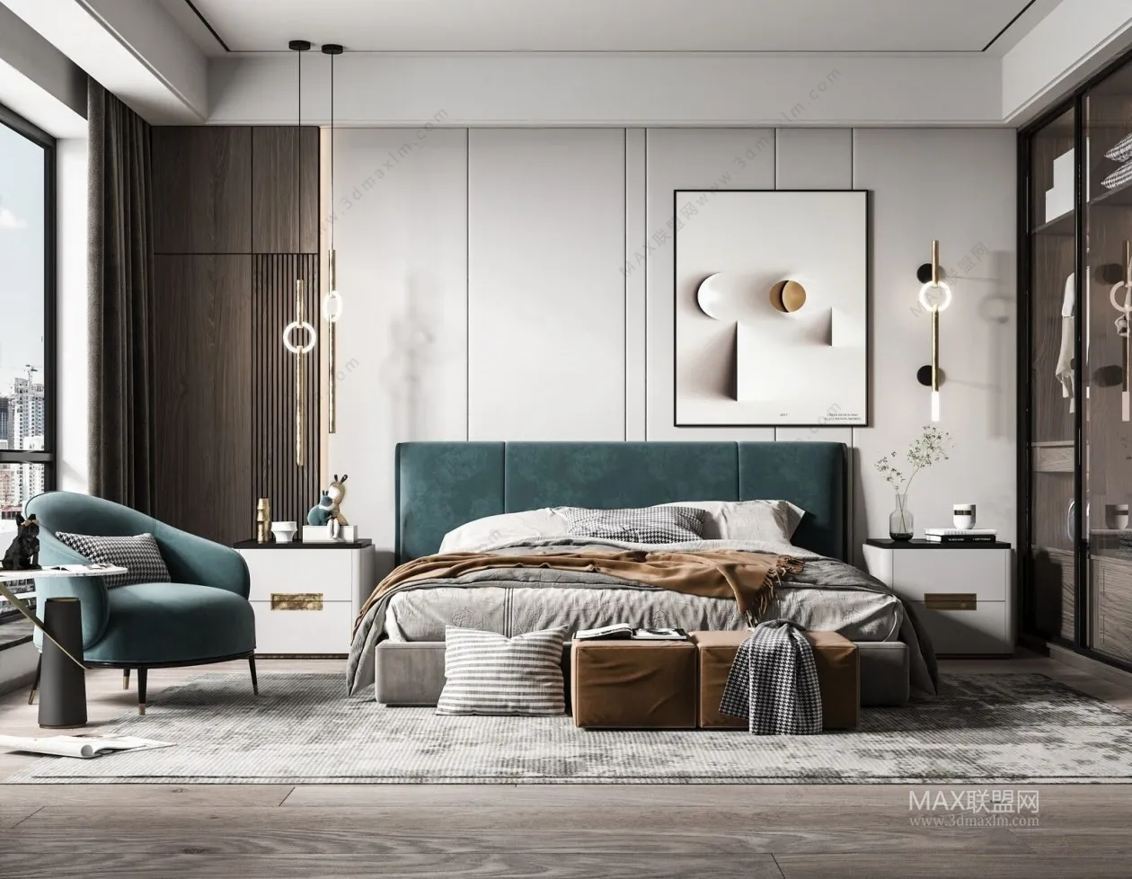 Bedroom – Interior Design – Modern Design – 015