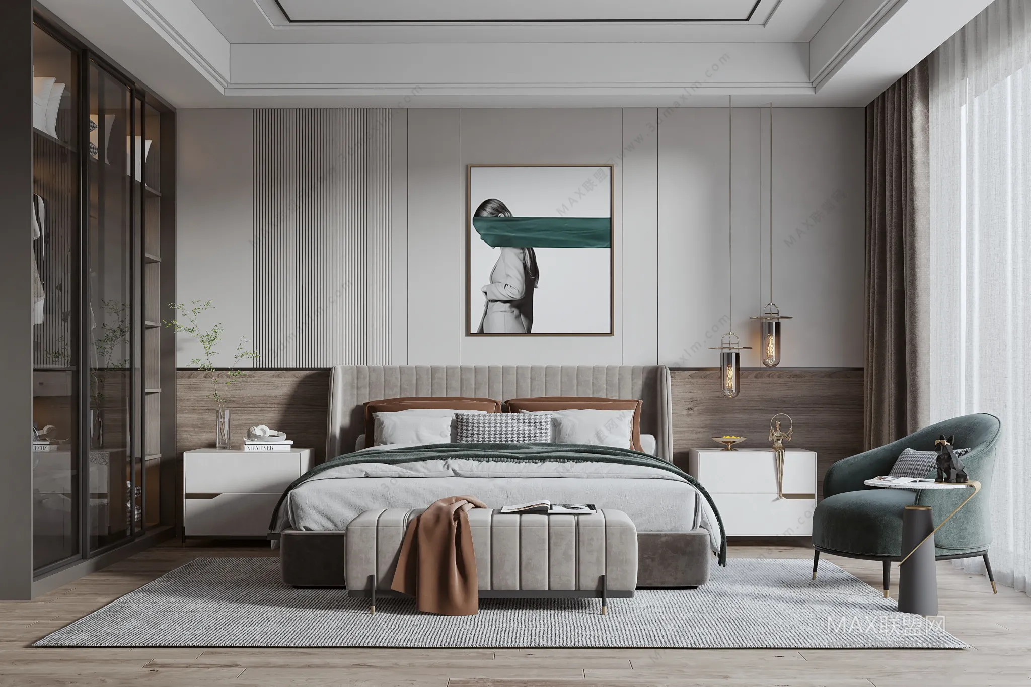 Bedroom – Interior Design – Modern Design – 017