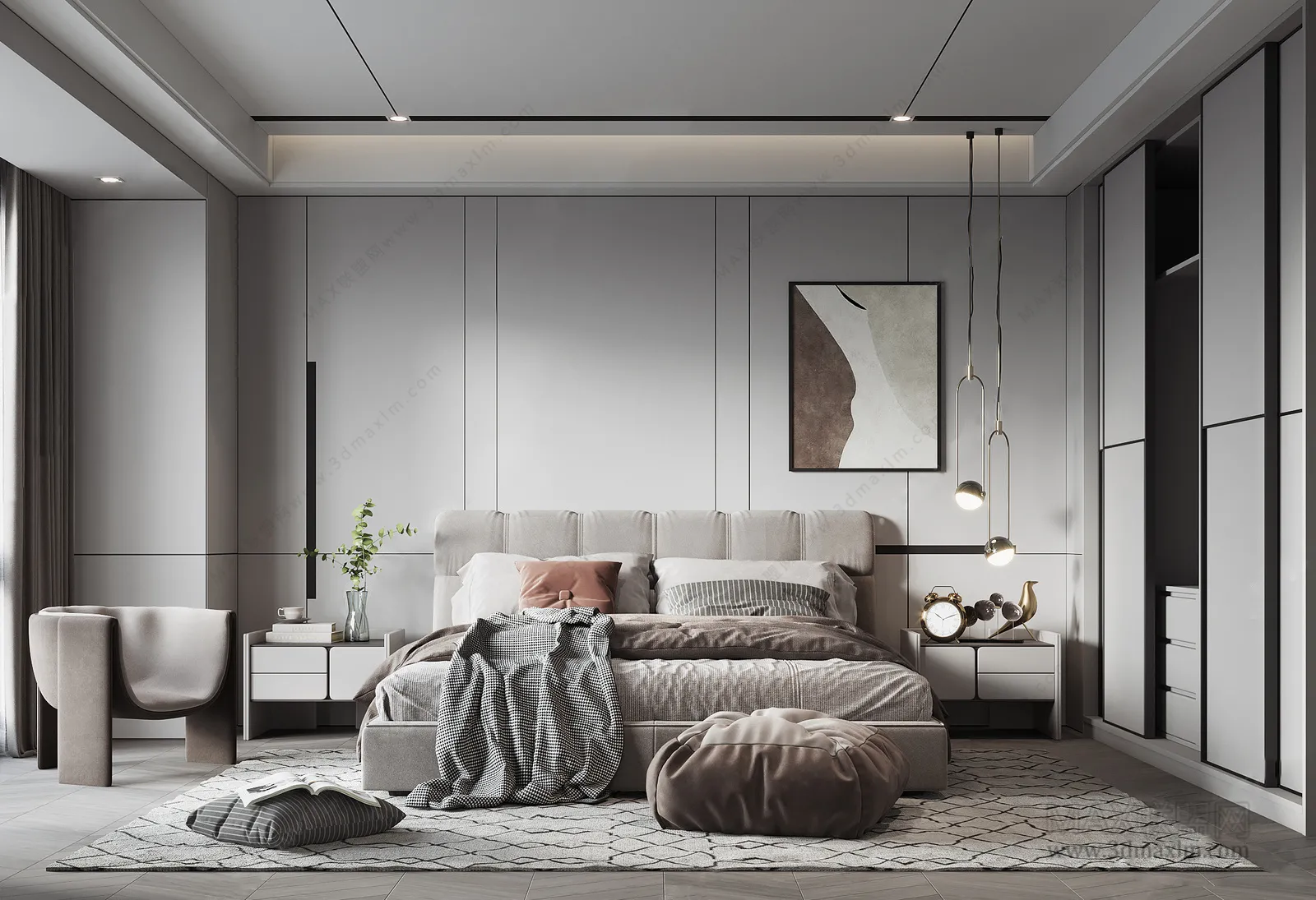 Bedroom – Interior Design – Modern Design – 047
