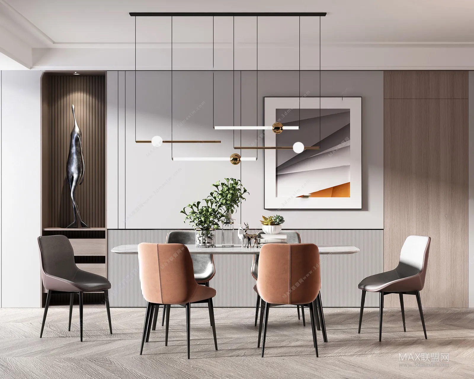 Dining Room – Interior Design – Modern Design – 006