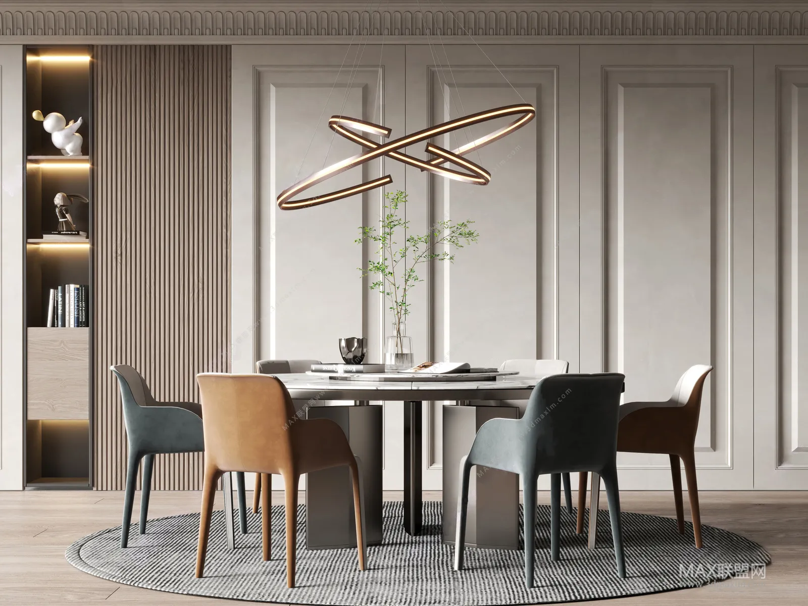Dining Room – Interior Design – Modern Design – 007
