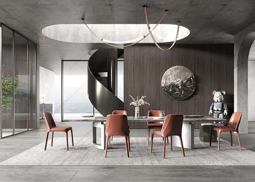 Dining Room – Interior Design – Modern Design – 008