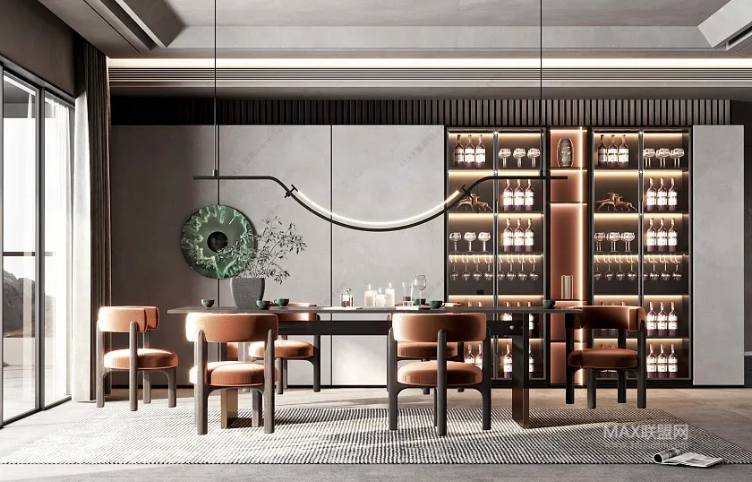Dining Room – Interior Design – Modern Design – 009