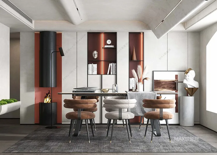 Dining Room – Interior Design – Modern Design – 010