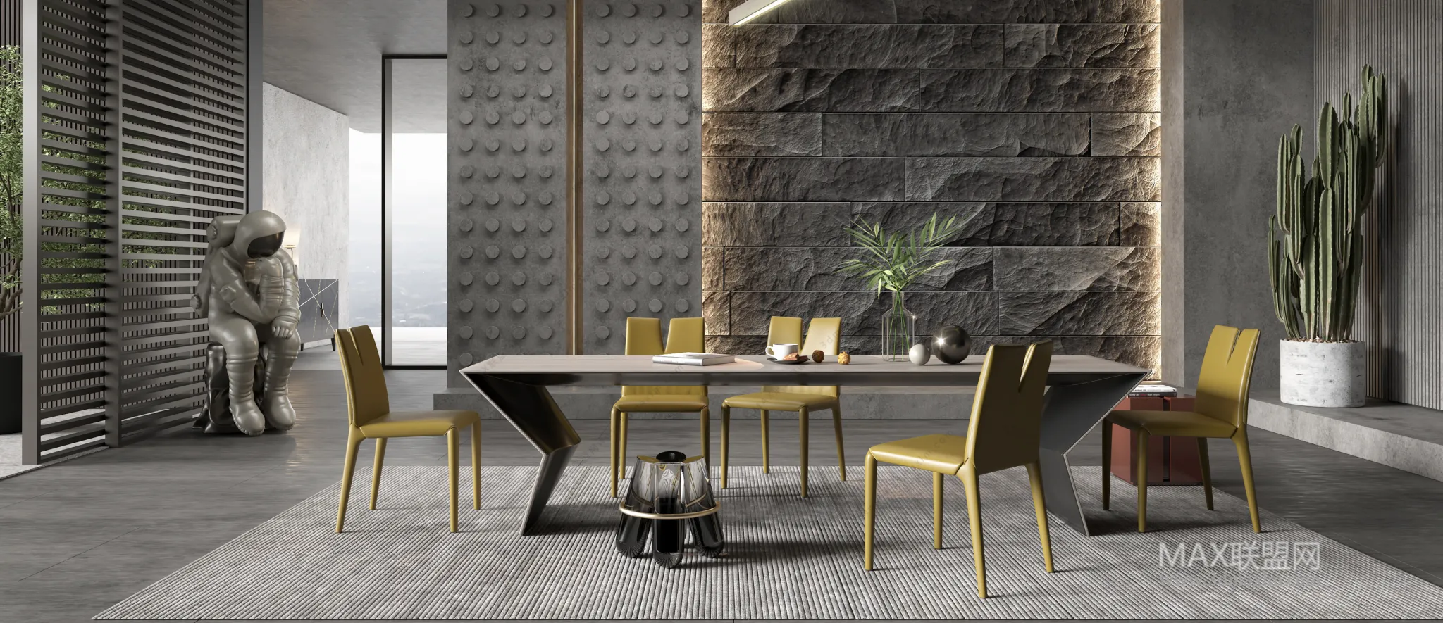 Dining Room – Interior Design – Modern Design – 011