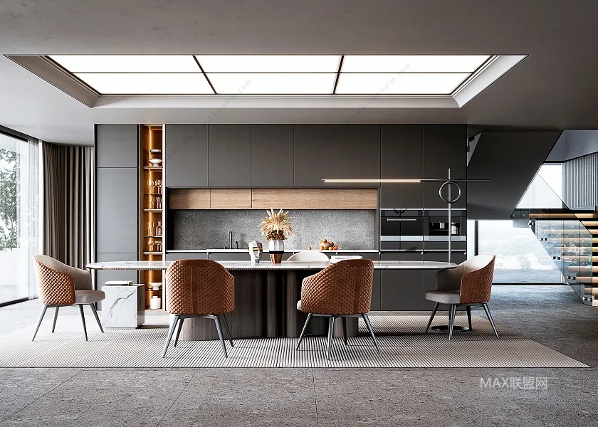 Dining Room – Interior Design – Modern Design – 014