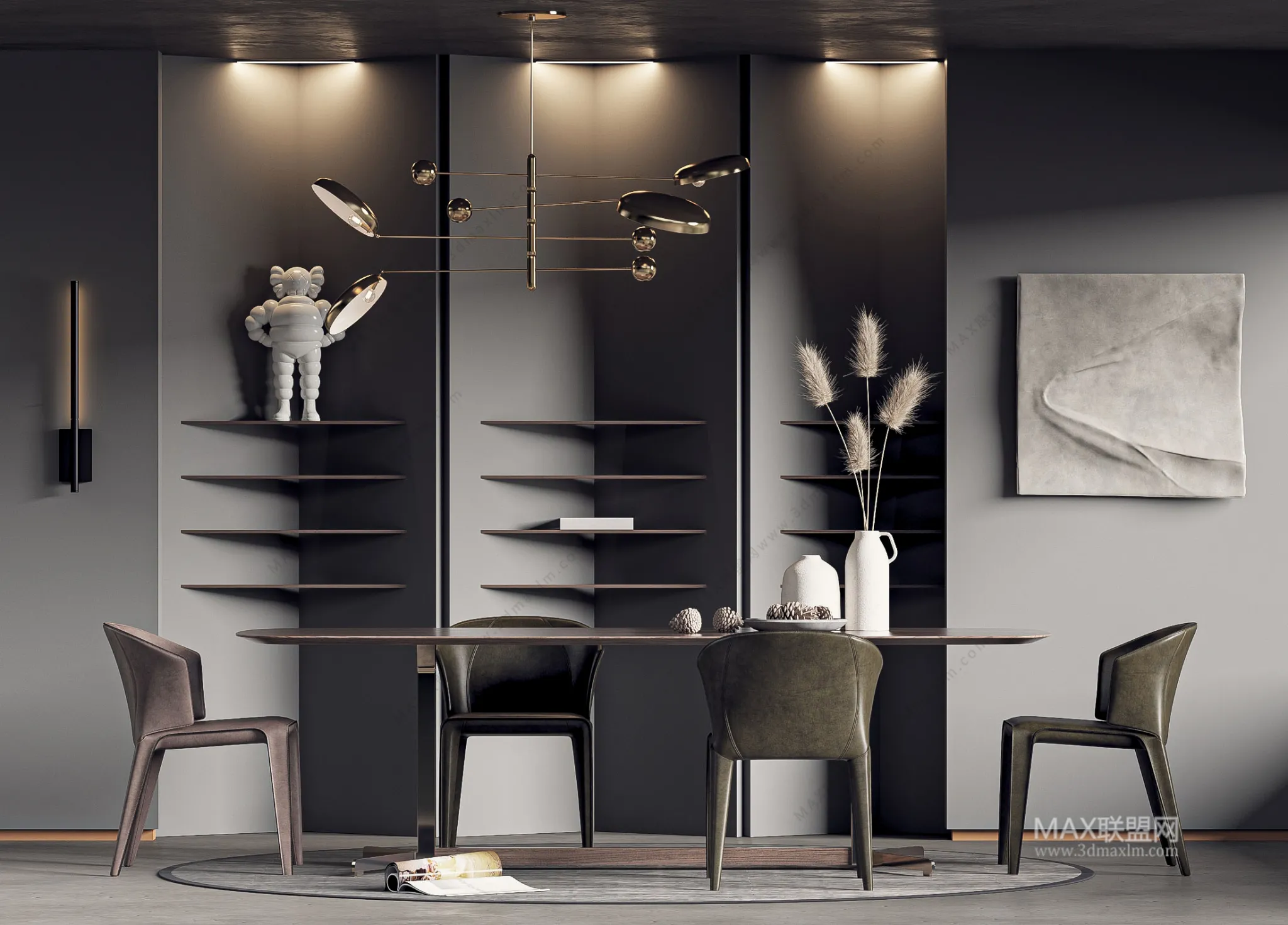 Dining Room – Interior Design – Modern Design – 017