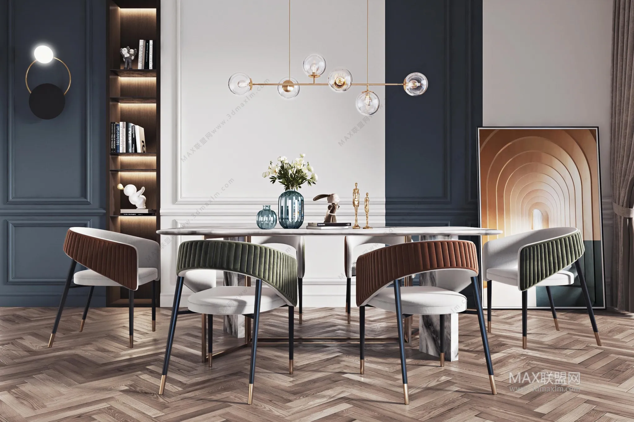 Dining Room – Interior Design – Modern Design – 018