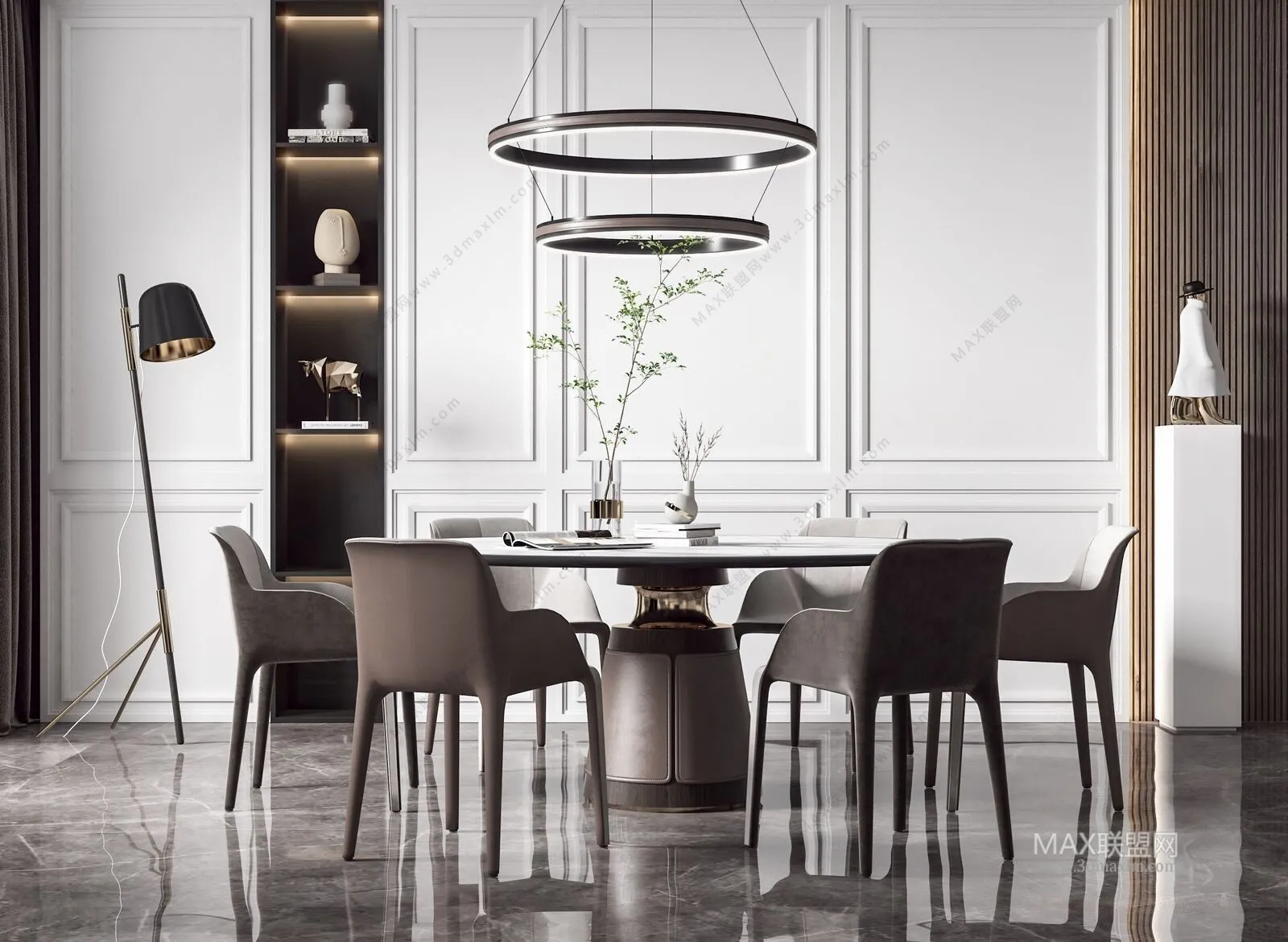 Dining Room – Interior Design – Modern Design – 020