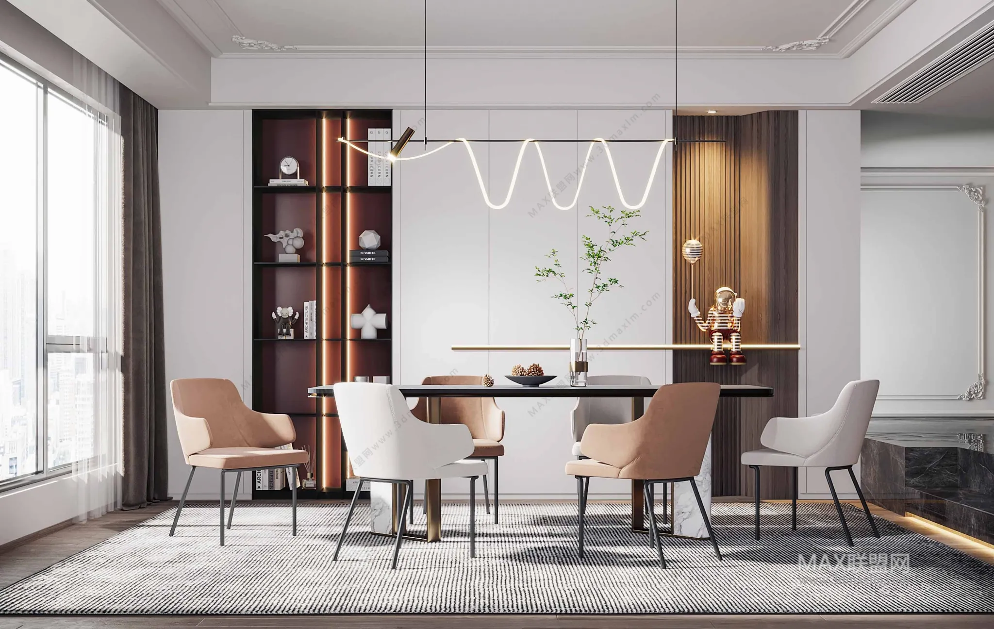 Dining Room – Interior Design – Modern Design – 022