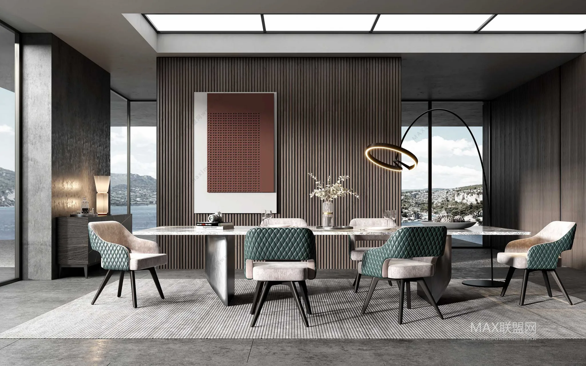 Dining Room – Interior Design – Modern Design – 023