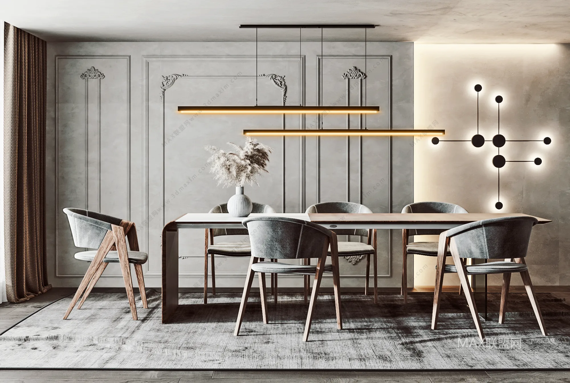 Dining Room – Interior Design – Modern Design – 025