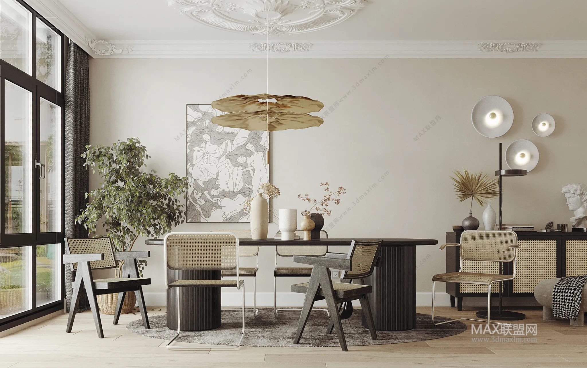 Dining Room – Interior Design – Modern Design – 026