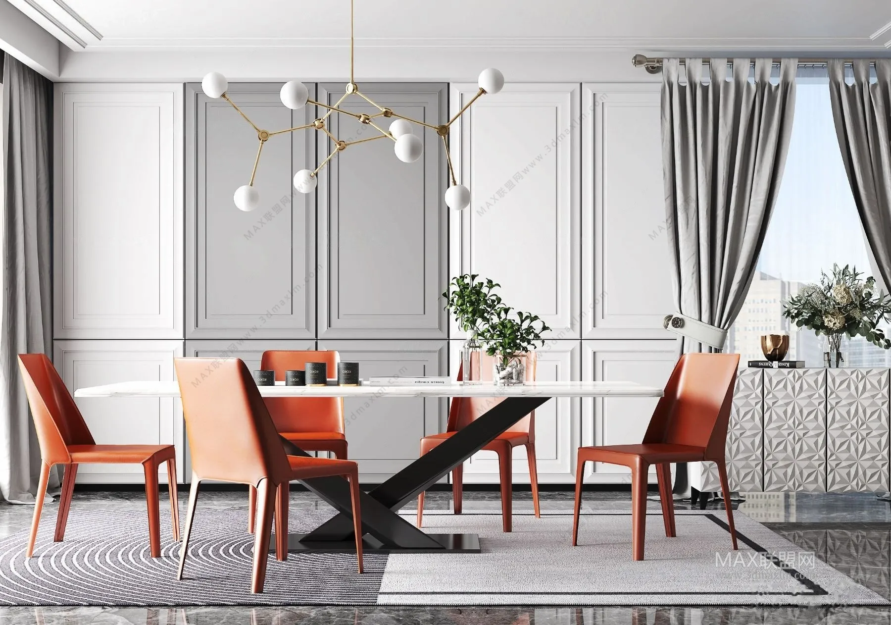Dining Room – Interior Design – Modern Design – 028