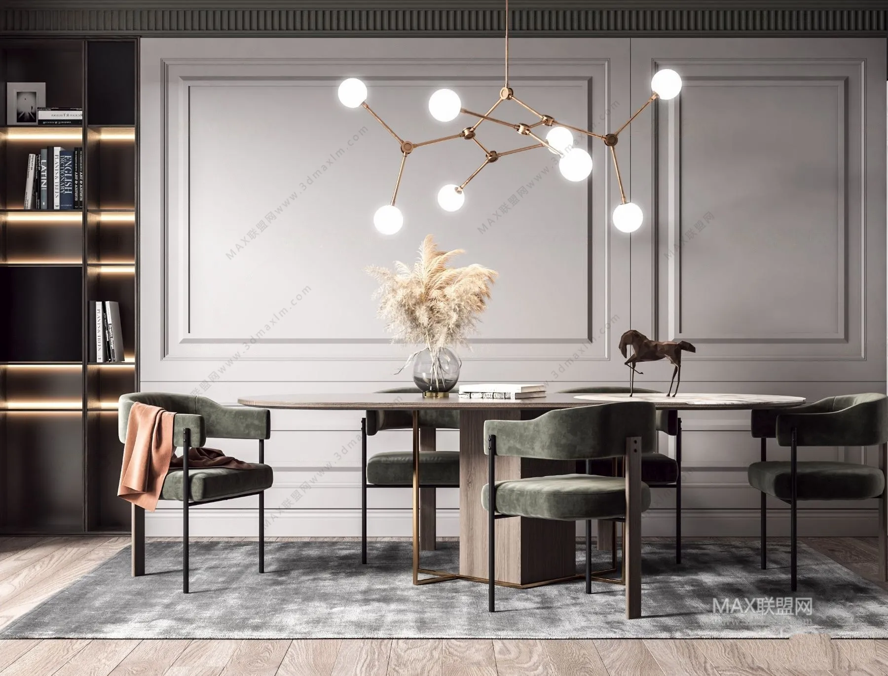 Dining Room – Interior Design – Modern Design – 030