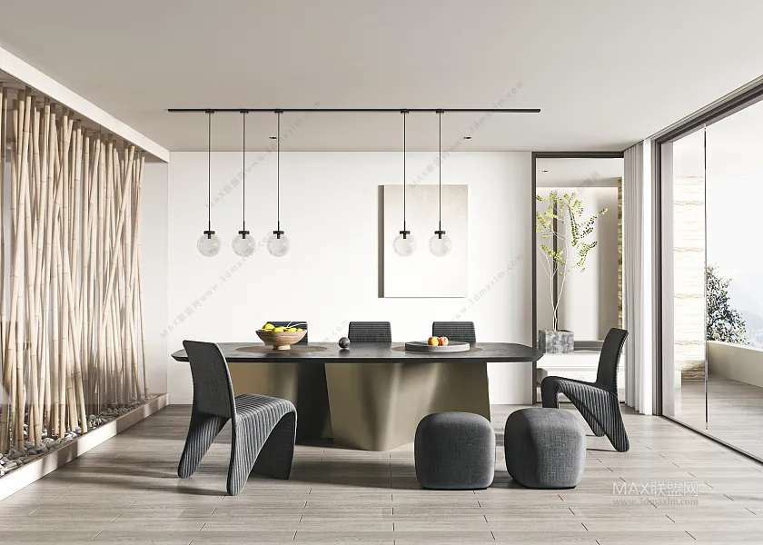 Dining Room – Interior Design – Modern Design – 031