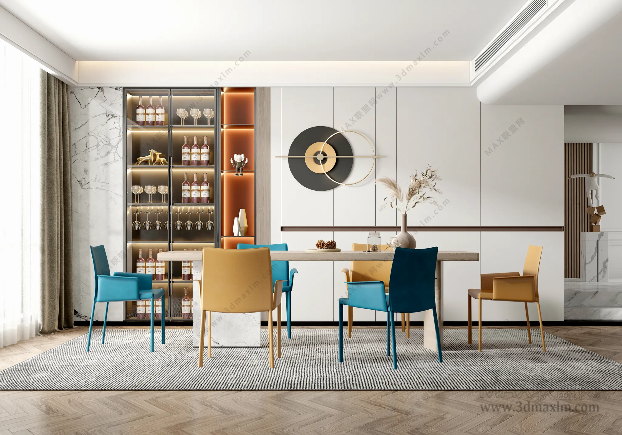 Dining Room – Interior Design – Modern Design – 033