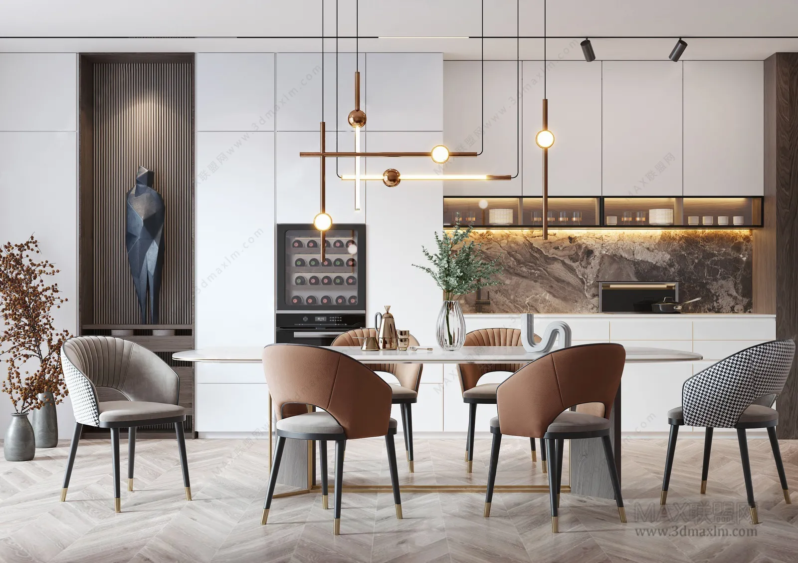 Dining Room – Interior Design – Modern Design – 037