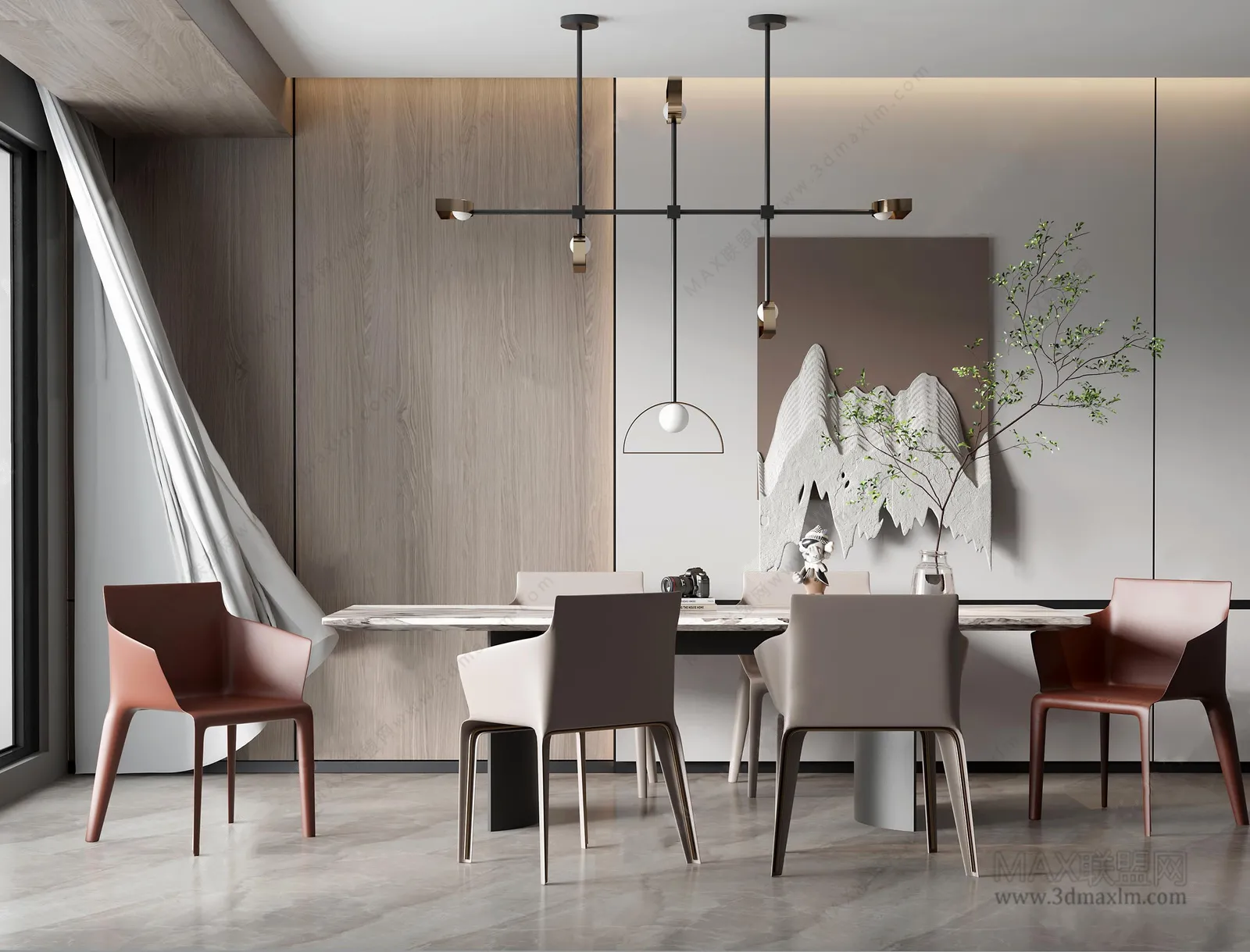 Dining Room – Interior Design – Modern Design – 040