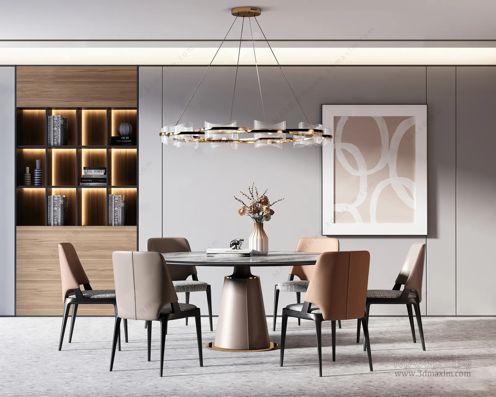 Dining Room – Interior Design – Modern Design – 042