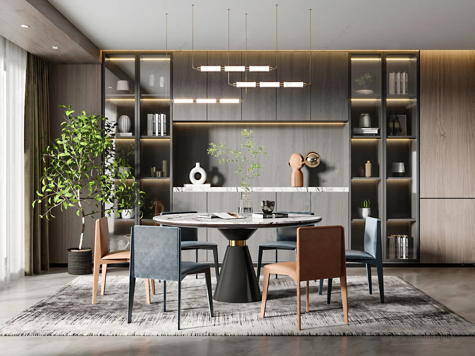 Dining Room – Interior Design – Modern Design – 047