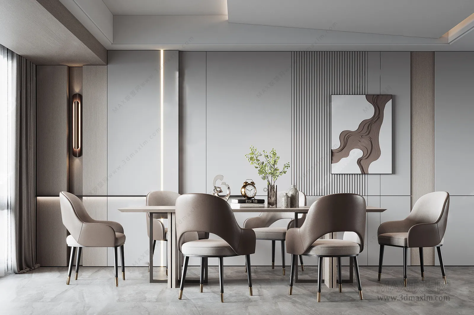 Dining Room – Interior Design – Modern Design – 049