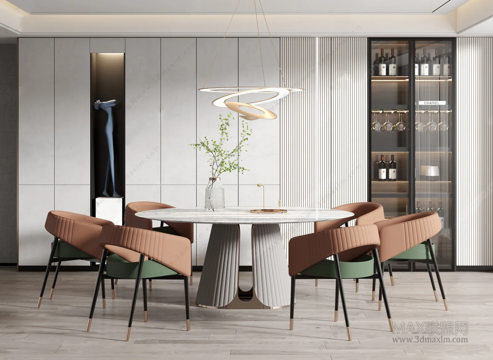 Dining Room – Interior Design – Modern Design – 059