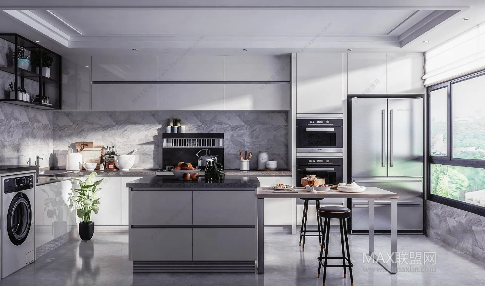 Kitchen – Interior Design – Modern Design – 002