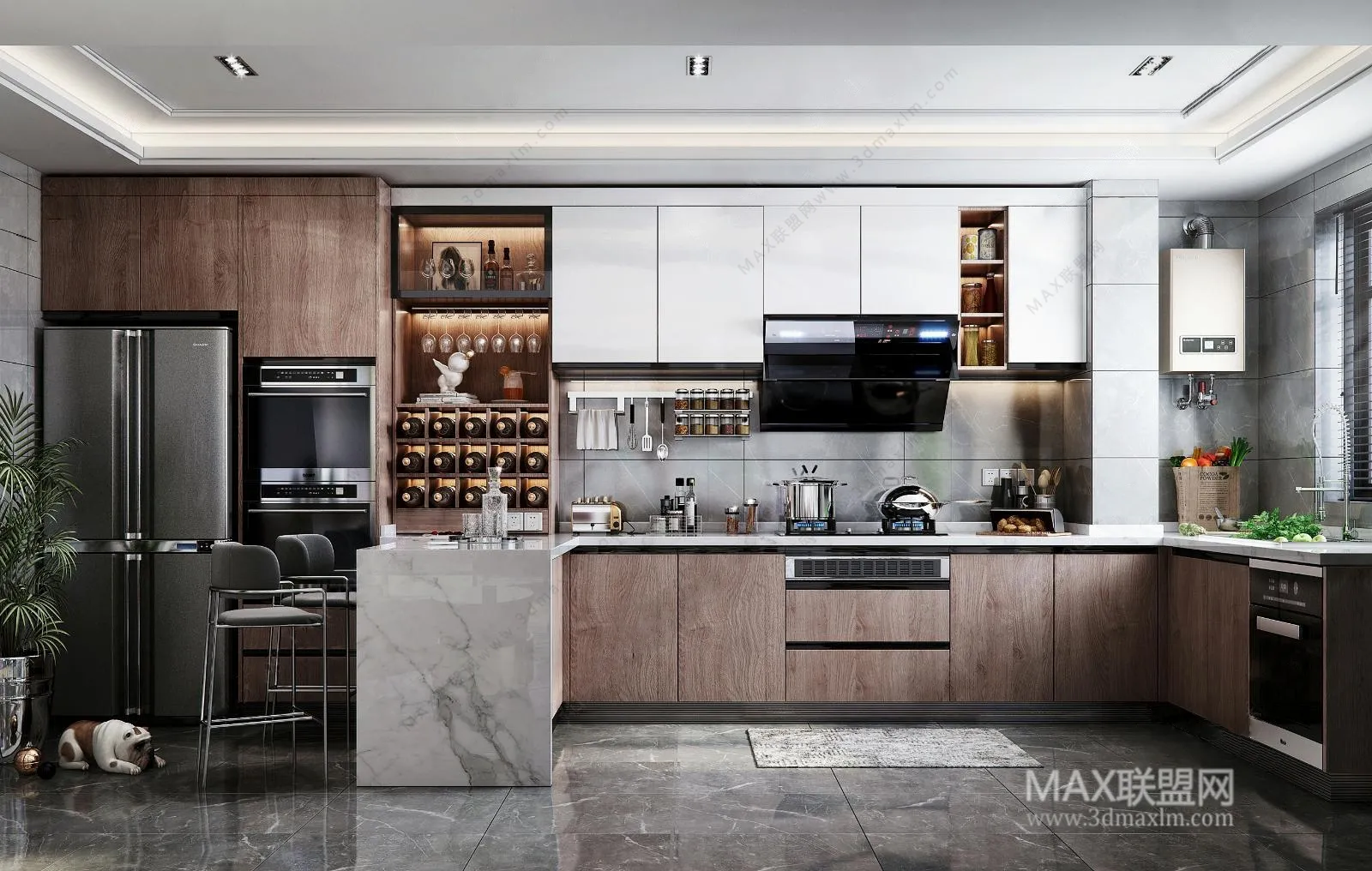 Kitchen – Interior Design – Modern Design – 005