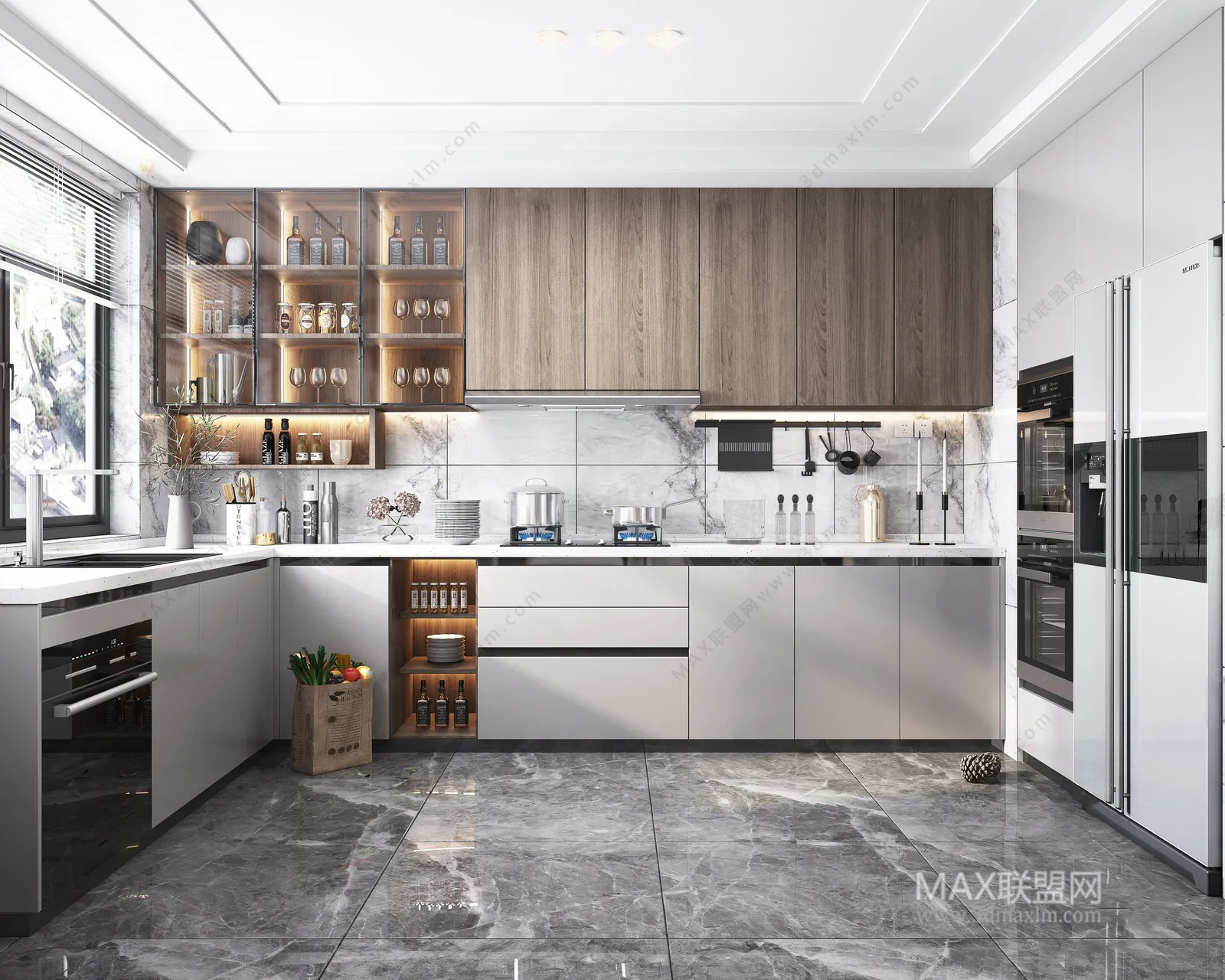 Kitchen – Interior Design – Modern Design – 008