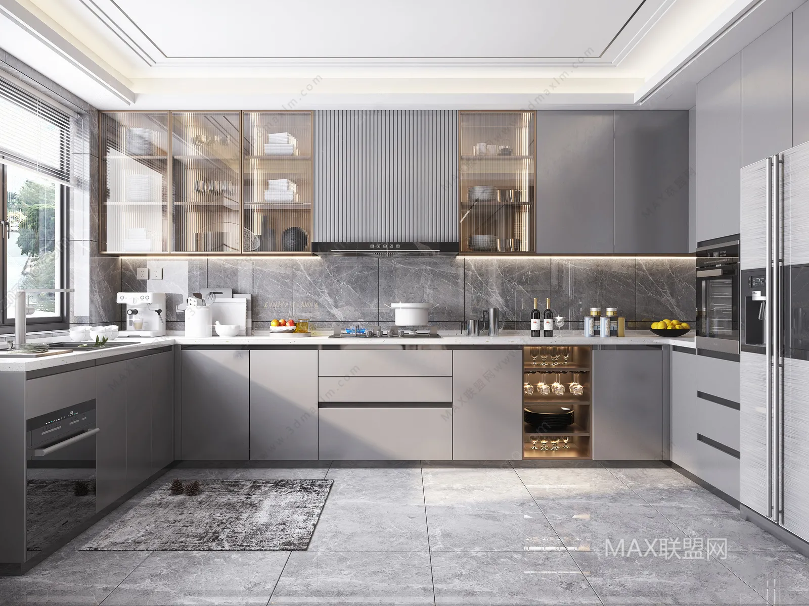 Kitchen – Interior Design – Modern Design – 012
