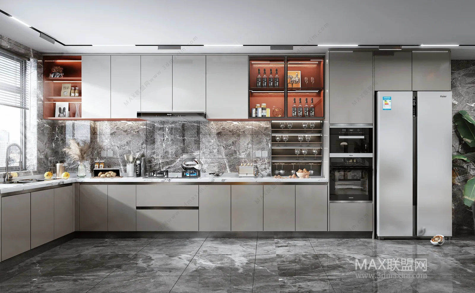 Kitchen – Interior Design – Modern Design – 013
