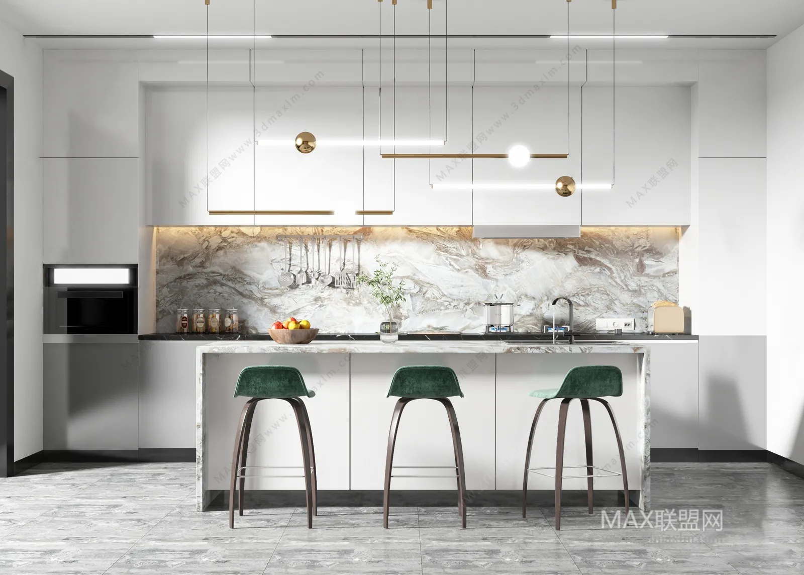 Kitchen – Interior Design – Modern Design – 014