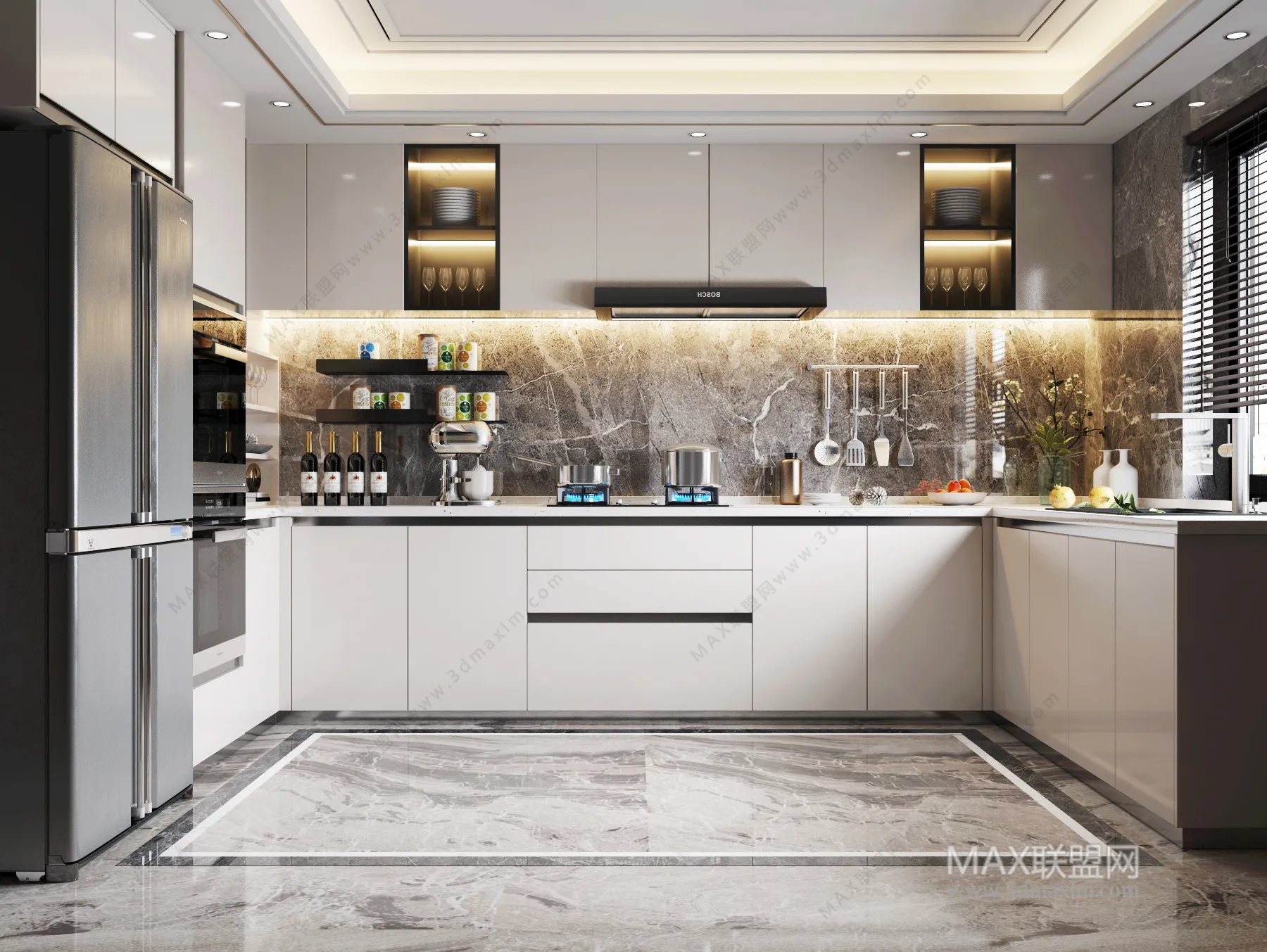 Kitchen – Interior Design – Modern Design – 021